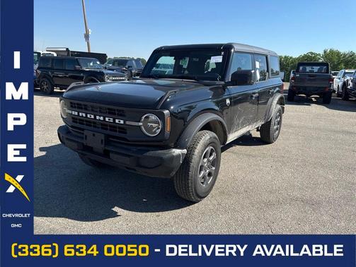 Shadow Black 2025 Ford Bronco Big Bend