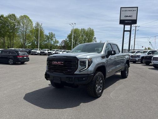 Gray 2026 GMC Sierra 1500 AT4X