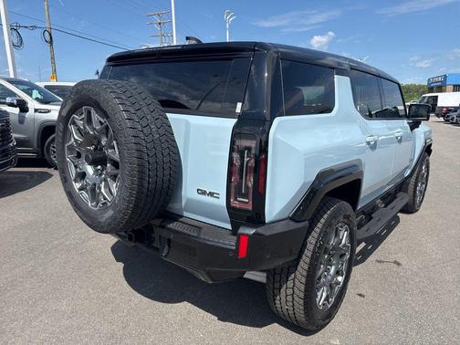 Blue 2025 GMC HUMMER EV SUV 3X