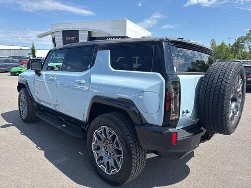Blue 2025 GMC HUMMER EV SUV 3X