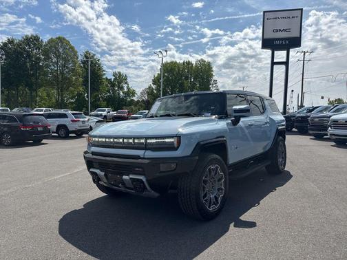 Blue 2025 GMC HUMMER EV SUV 3X