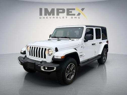 Bright White 2023 Jeep Wrangler 4-Door Sahara