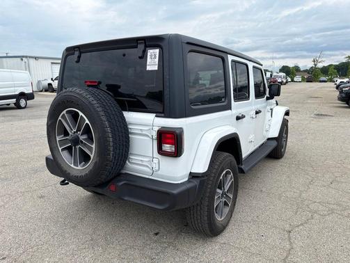 Bright White 2023 Jeep Wrangler 4-Door Sahara