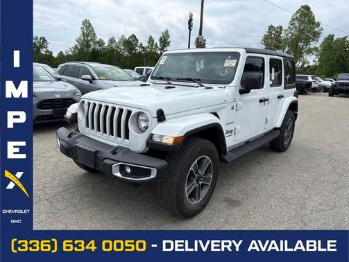 Bright White 2023 Jeep Wrangler 4-Door Sahara