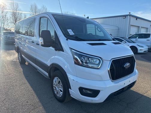 Oxford White 2023 Ford Transit-350 XL
