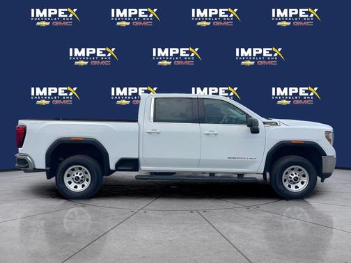 Summit White 2023 GMC Sierra 2500 SLE