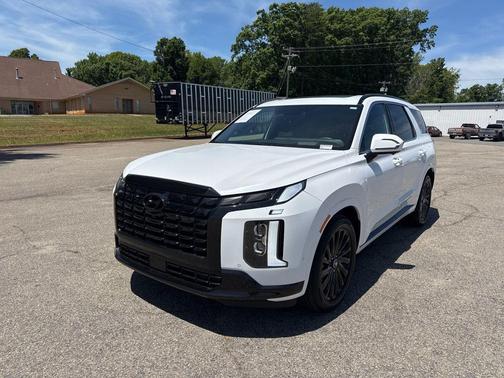 Hyper White 2025 Hyundai PALISADE Calligraphy Night Edition