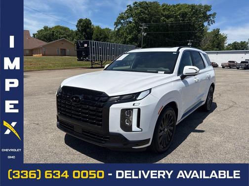 Hyper White 2025 Hyundai PALISADE Calligraphy Night Edition