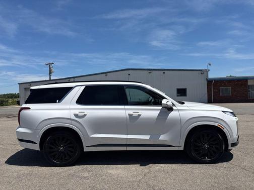 Hyper White 2025 Hyundai PALISADE Calligraphy Night Edition