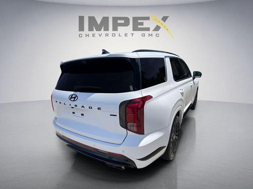 Hyper White 2025 Hyundai PALISADE Calligraphy Night Edition