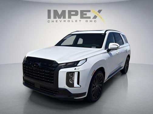 Hyper White 2025 Hyundai PALISADE Calligraphy Night Edition