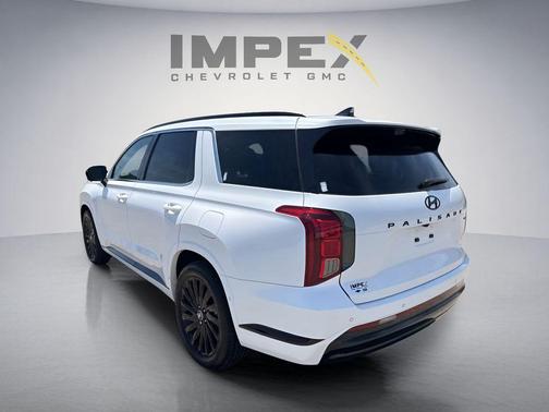 Hyper White 2025 Hyundai PALISADE Calligraphy Night Edition