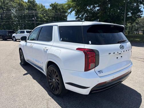 Hyper White 2025 Hyundai PALISADE Calligraphy Night Edition