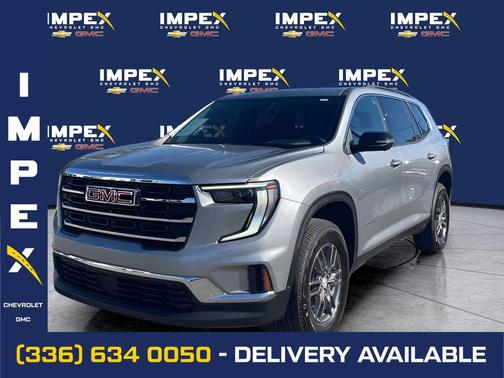 Sterling Metallic 2025 GMC Acadia FWD Elevation