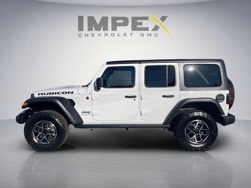 Bright White Clearcoat 2025 Jeep Wrangler Rubicon
