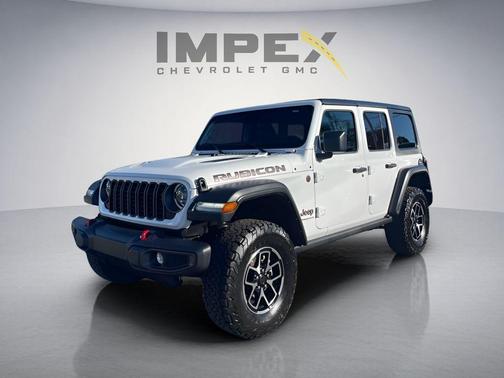 Bright White Clearcoat 2025 Jeep Wrangler Rubicon