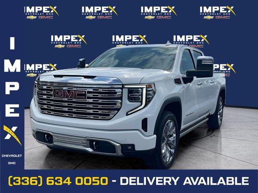 Summit White 2024 GMC Sierra 1500 Denali
