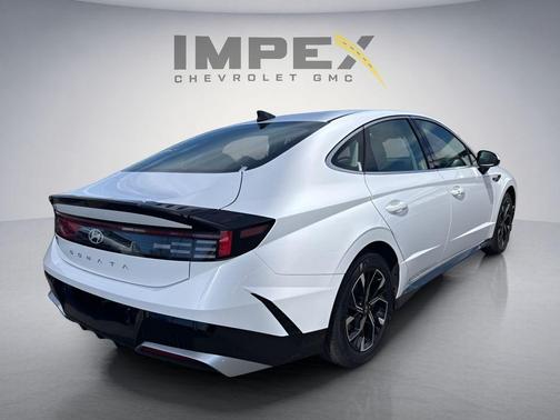 Serenity White 2025 Hyundai SONATA SEL