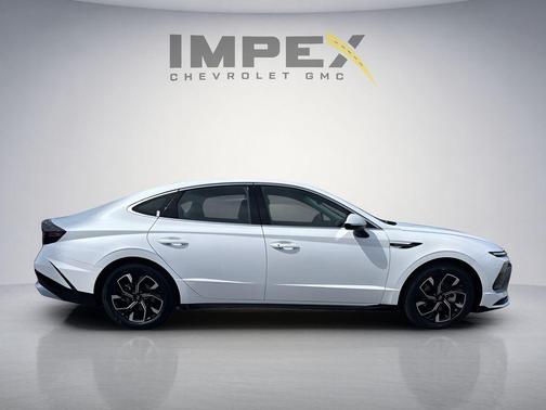Serenity White 2025 Hyundai SONATA SEL
