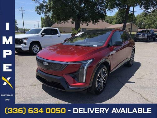 Radiant Red Tintcoat 2025 Cadillac OPTIQ Sport 2 AWD