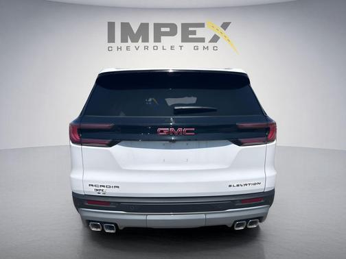 White 2026 GMC Acadia Elevation FWD