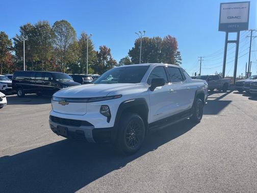Summit White 2025 Chevrolet Silverado EV LT