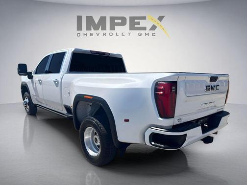 White Frost Tricoat 2024 GMC Sierra 3500 Denali