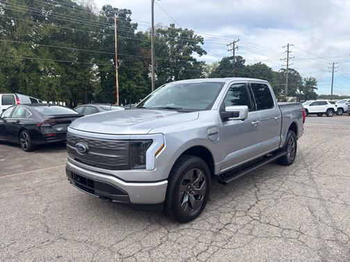 Iconic Silver Metallic 2023 Ford F-150 Lightning Pro