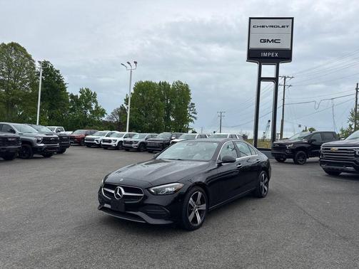 Black 2025 Mercedes-Benz C-Class C 300 4MATIC