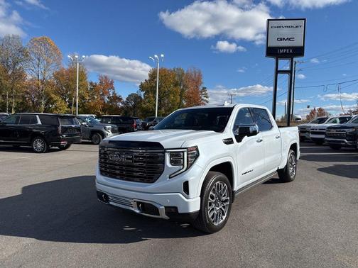 Glacier White Tricoat 2026 GMC Sierra 1500 Denali Ultimate