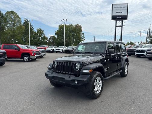 Black Clearcoat 2021 Jeep Wrangler Unlimited Sport