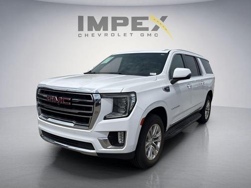 Summit White 2022 GMC Yukon XL SLT