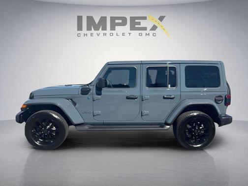 Gray 2025 Jeep Wrangler 4xe Sahara