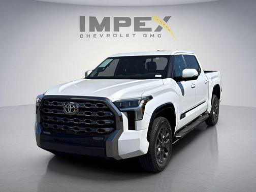 Wind Chill Pearl 2025 Toyota Tundra Platinum