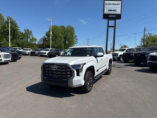 Wind Chill Pearl 2025 Toyota Tundra Platinum