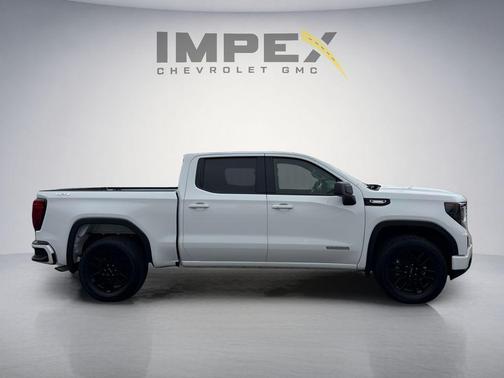 Summit White 2025 GMC Sierra 1500 Elevation