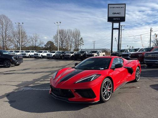 Red 2024 Chevrolet Corvette Stingray w/3LT