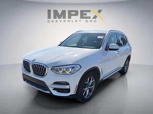 White 2021 BMW X3 xDrive30i