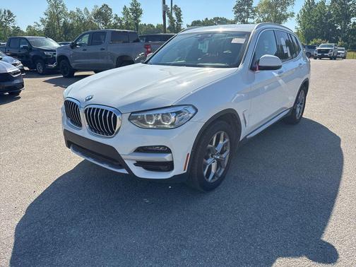 White 2021 BMW X3 xDrive30i