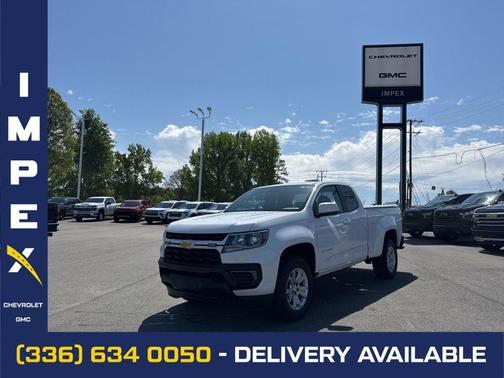 Summit White 2022 Chevrolet Colorado LT