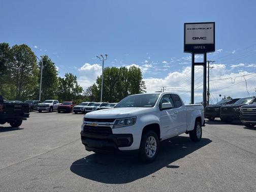 Summit White 2022 Chevrolet Colorado LT