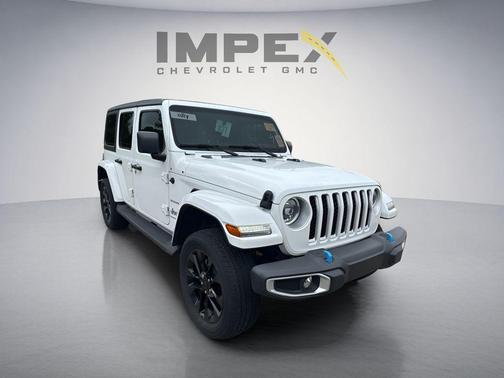 Bright White Clearcoat 2023 Jeep Wrangler 4xe Sahara