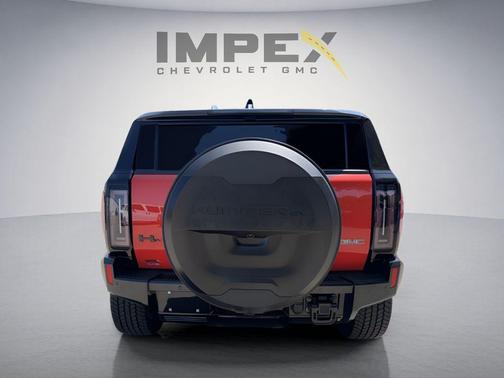 Solar Orange 2025 GMC HUMMER EV SUV 3X