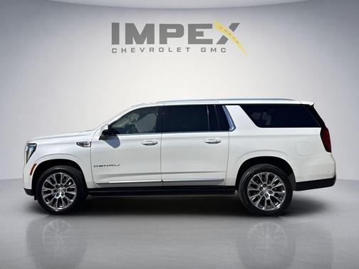 White Frost Tricoat 2025 GMC Yukon XL Denali