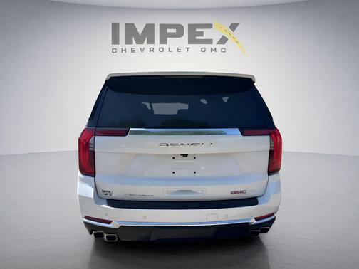 White Frost Tricoat 2025 GMC Yukon XL Denali