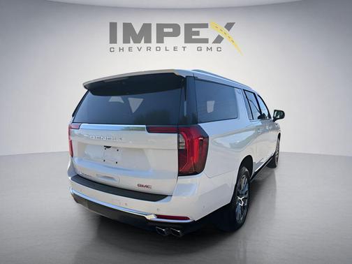 White Frost Tricoat 2025 GMC Yukon XL Denali