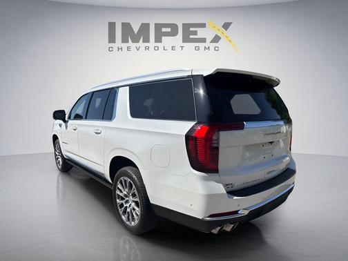 White Frost Tricoat 2025 GMC Yukon XL Denali