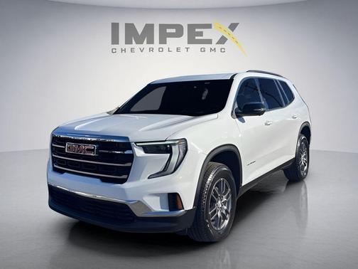 Summit White 2025 GMC Acadia AWD Elevation