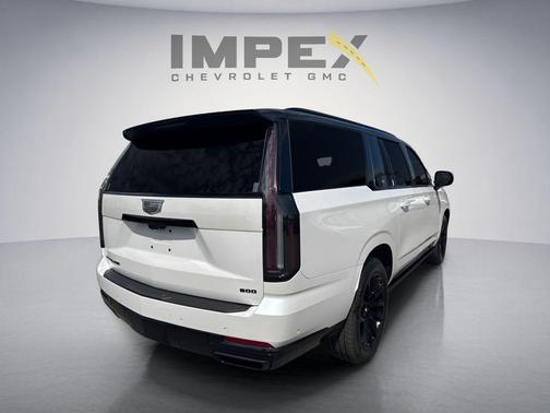 Crystal White Tricoat 2025 Cadillac Escalade ESV Sport Platinum