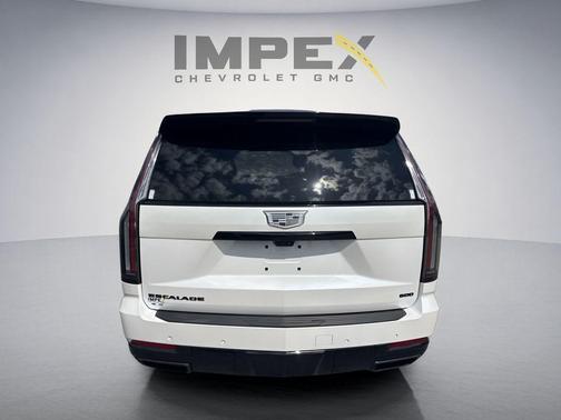 Crystal White Tricoat 2025 Cadillac Escalade ESV Sport Platinum